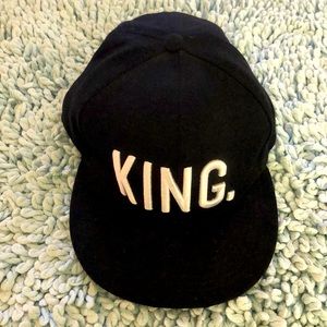 KING Adjustable SnapBack Hat NWOT